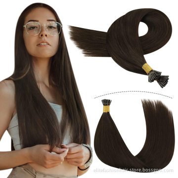 straight Nano tip Hair extensions No any split ends double Remy Human Pre Bonded Nano ring Hair Extensions Nano tip hair